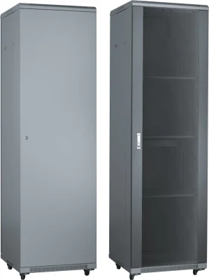 Rack de servidor de data center de 19 polegadas 42u porta de vidro de chão, gabinete Fllor, gabinete de servidor, gabinete de montagem na parede, gabinete de rede