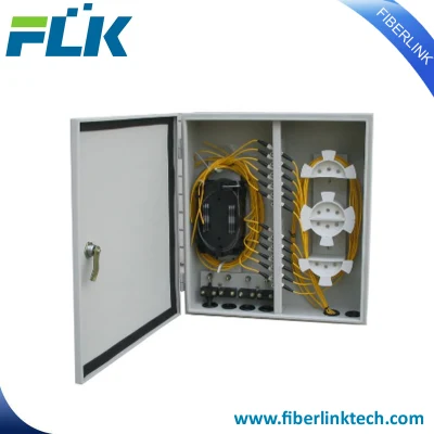 FTTH/FTTX 12/24/48/72 portas/núcleo ODF/painel de remendo de fibra óptica/fibra óptica para montagem em parede