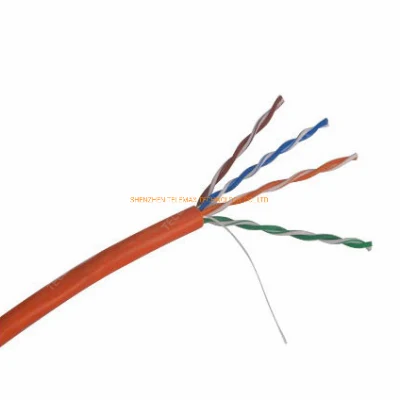 4 pares de cabos de rede UTP Cat5e de cobre de 0,511 mm
